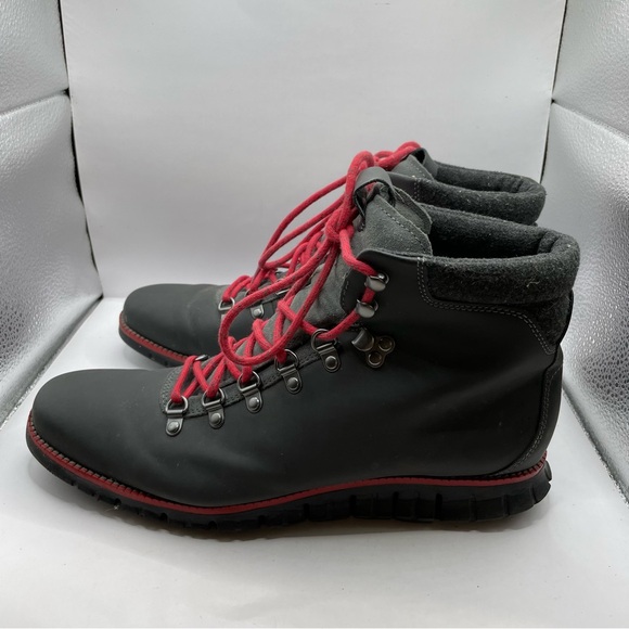 COLE HAAN Zerogrand Hiker Boots C29486 Magnet Leather Men's Size 11M F10 - Picture 4 of 6